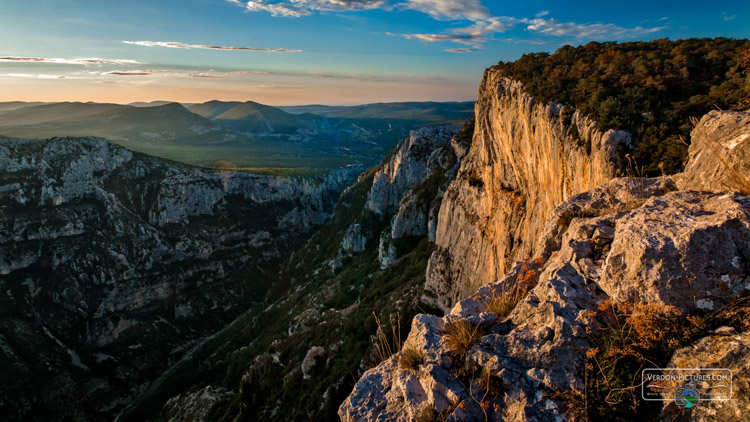 photo Lever de soleil belevedere de dent d'air canyon du Verdon